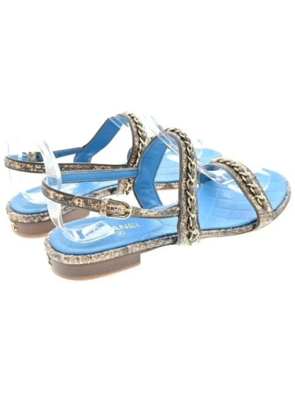Chanel Sandals Brown